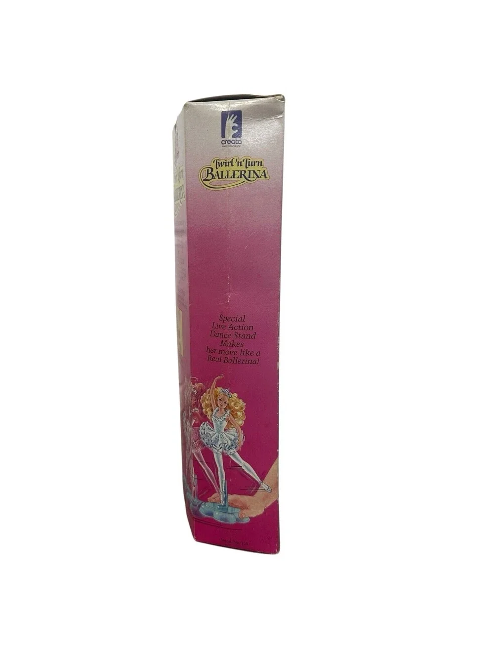 1989 Twirl N Turn Ballerina Doll Creata Flower Princess NEW/SEALED 11.5